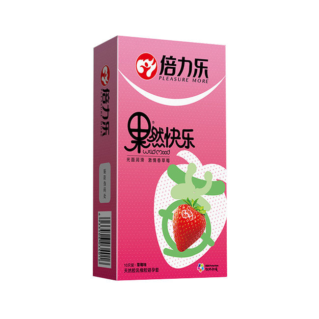 Happy Flavor Condom (Strawberry)
