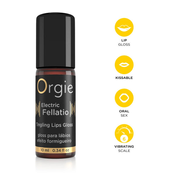 Orgie Electric Fellatio Tingling Lip Gloss