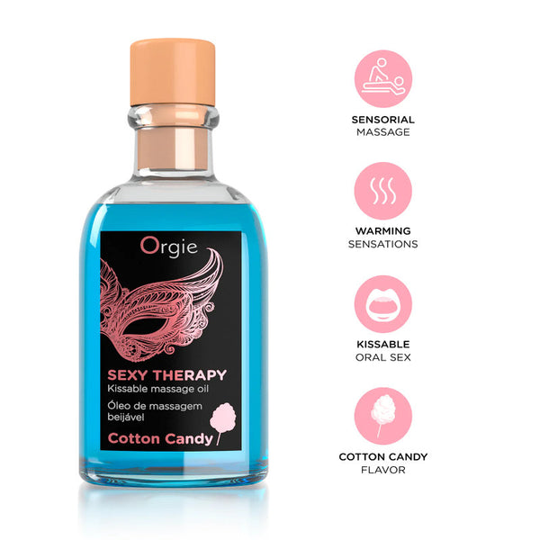 Orgie Lips Massage Kit Cotton Candy