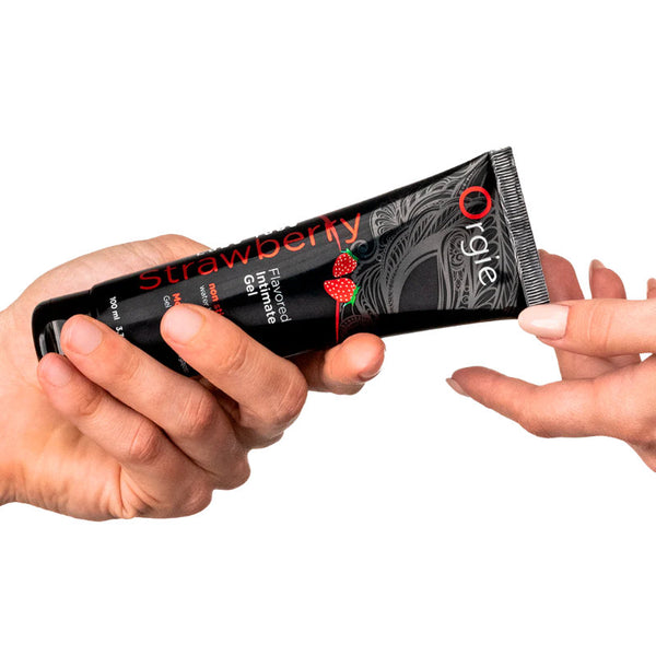 Orgie Lube Tube Strawberry