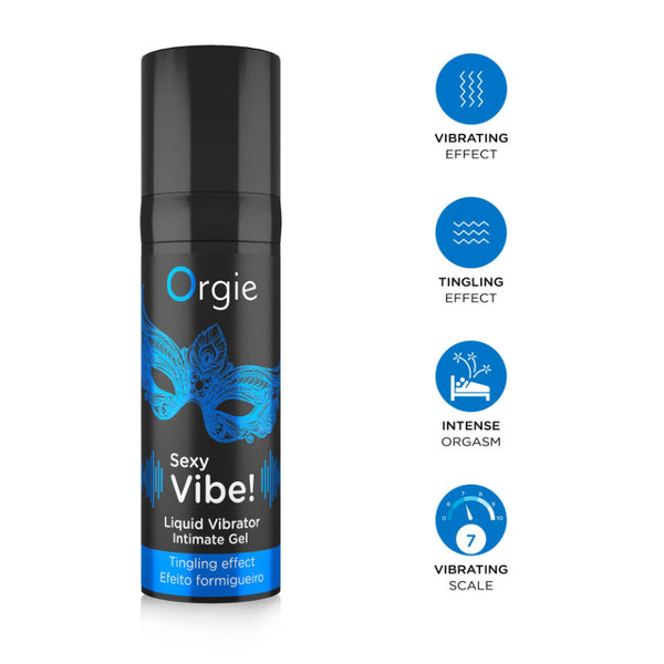 Orgie Sexy Vibe! Liquid Vibrator