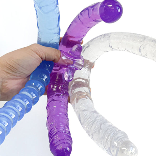 QY Crystal Double Dong (45 cm)