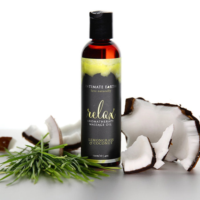 Intimate Earth Relax Aromatherapy Massage Oil