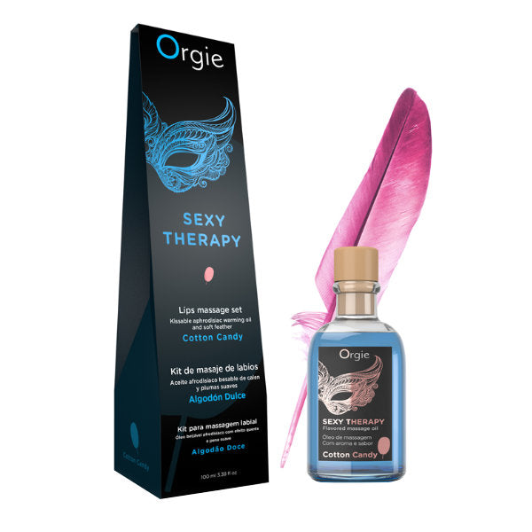 Orgie Lips Massage Kit Cotton Candy