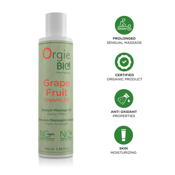 Orgie Bio Organic Massage Oil Grapefruit