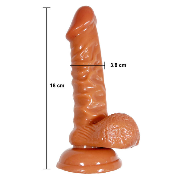 QY Elastic Dildo (18 cm)