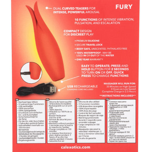 CalExotics Red Hot™ Fury