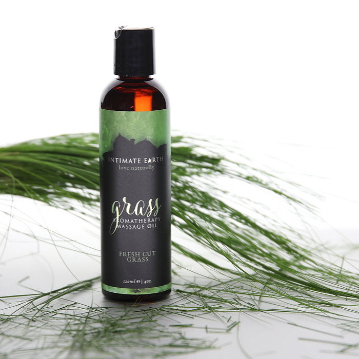 Intimate Earth Grass Aromatherapy Massage Oil