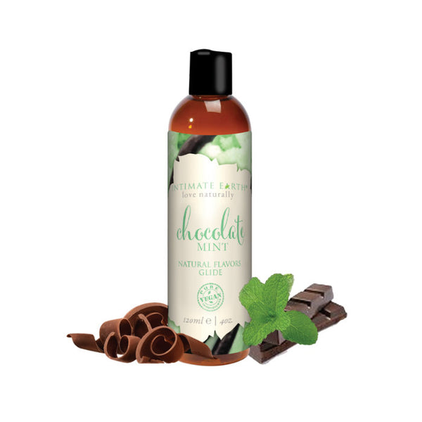 Intimate Earth Natural Flavors Glide Chocolate Mint (120 ml)