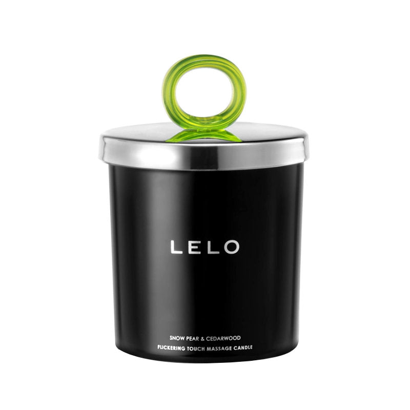 LELO Flickering Touch Massage Candle (Snow Pear & Cedarwood)