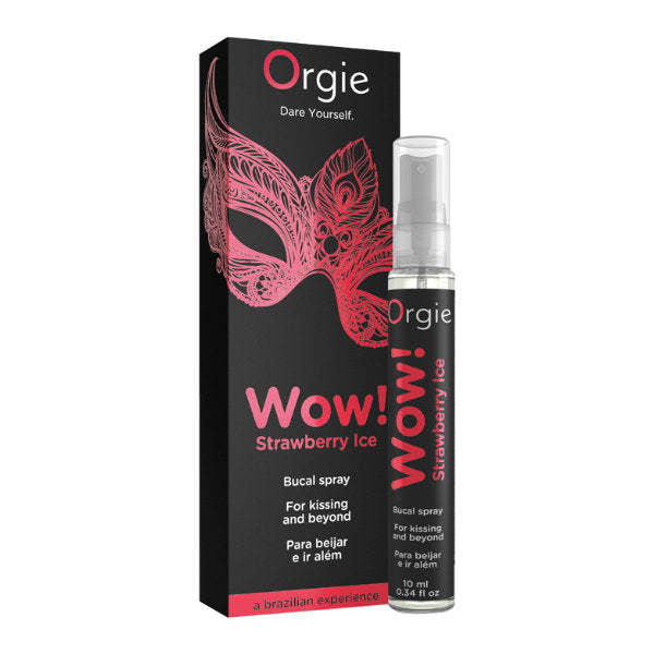 Orgie Wow! Strawberry Ice Bucal (Blowjob) Spray